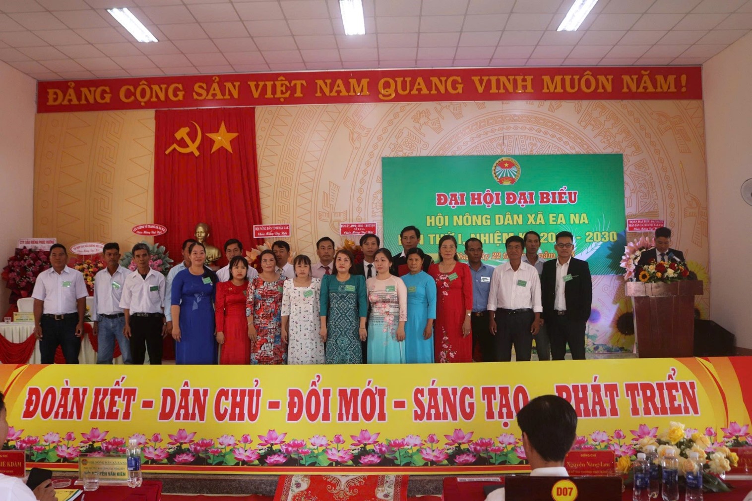 ĐẠI HỘI ĐẠI BIỂU HỘI NÔNG DÂN XÃ EA NA LẦN THỨ I,  NHIỆM KỲ 2025 - 2030